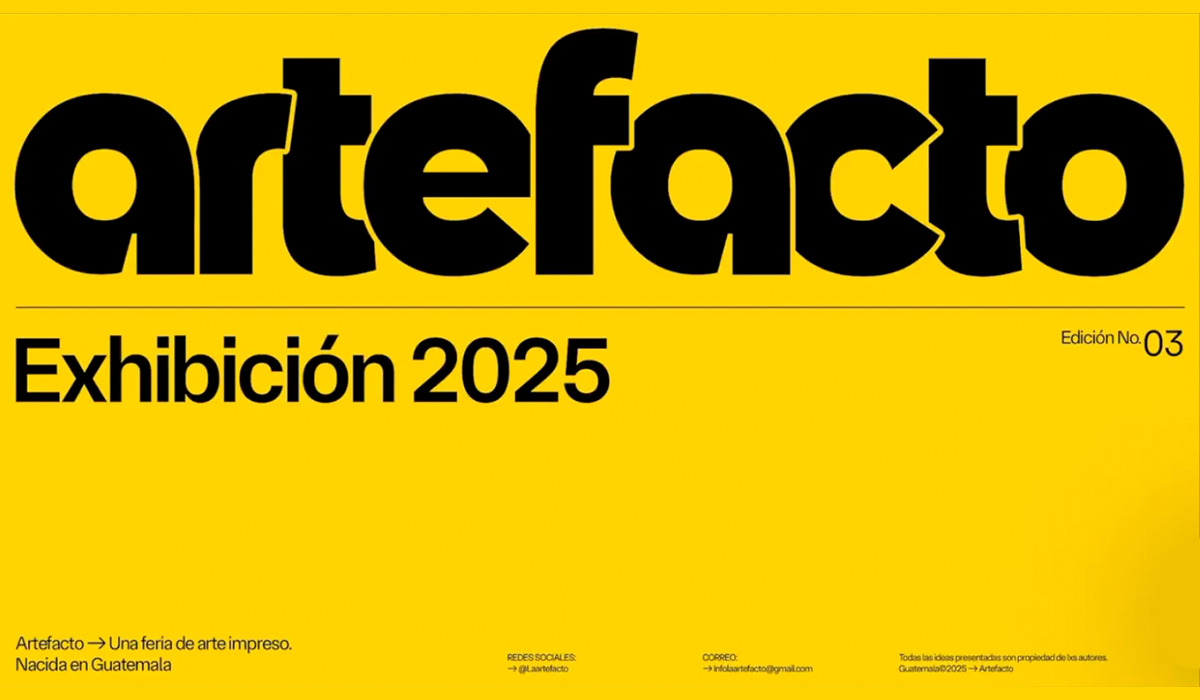 Artefacto: Feria de arte impreso en Guatemala y su exposición Mapas de Exploración